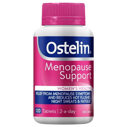 Ostelin Menopause Support 120 Tablets Exclusive Size