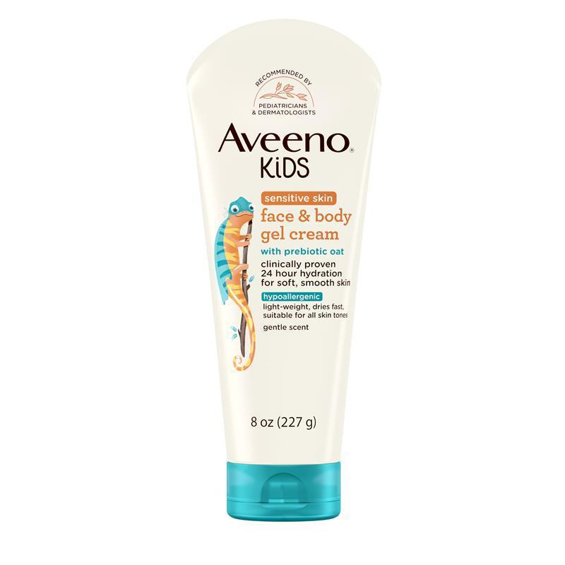 Aveeno Kids Face & Body Gel Cream 227g