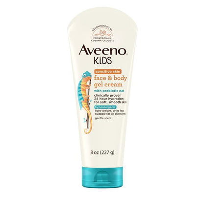 Aveeno Kids Face & Body Gel Cream 227g