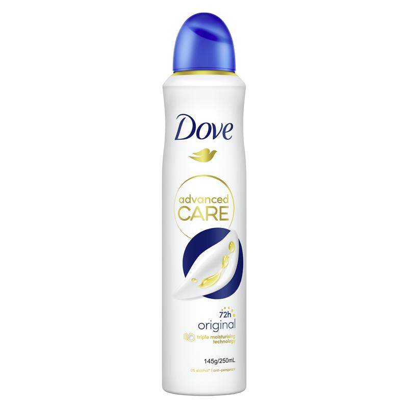 Dove Women Advanced Care Antiperspirant Aerosol Original 250ml