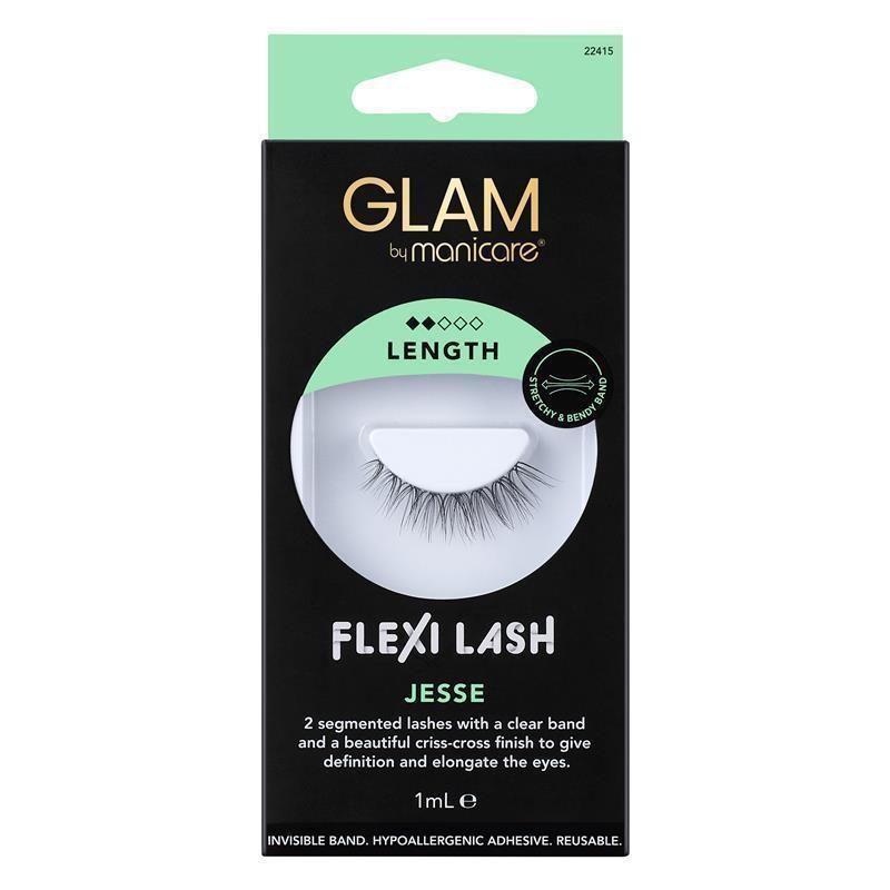 Glam By Manicare Jesse Flexi Lashes Length