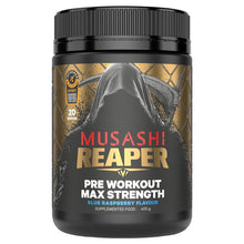 Musashi Reaper Preworkout Max Strength Blue Raspberry 400g