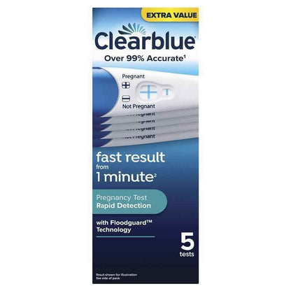Clearblue Pregnancy Test Rapid Detection 5 Tests