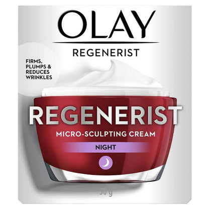 Olay Regenerist Advanced Anti-Ageing Micro-Sculpting Night Face Cream Moisturiser 50g
