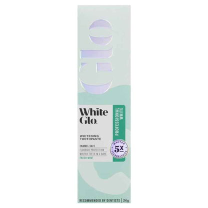 White Glo Travel Toothpaste Professional White 24g