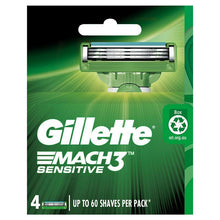 Gillette Mach 3 Sensitive 4 Pack