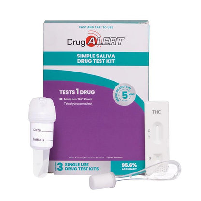Drug Alert Saliva Marijuana 3 Pack
