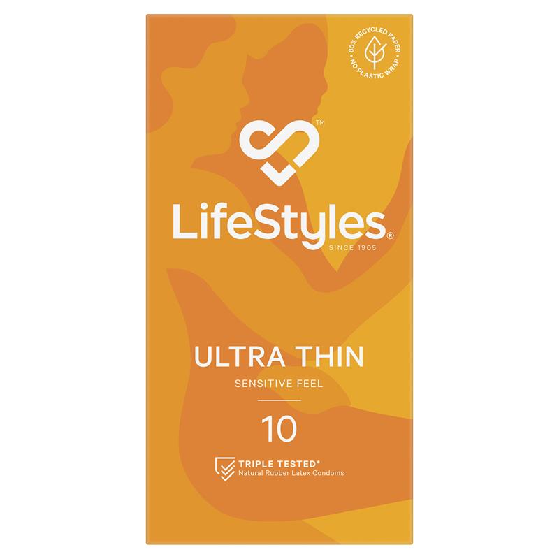 LifeStyles Condoms Ultra Thin 10 Pack