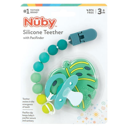 Nuby Silicone Drop Pacifinder with Teether