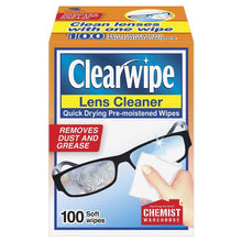 Clearwipe Lens Cleaner 100 Wipes