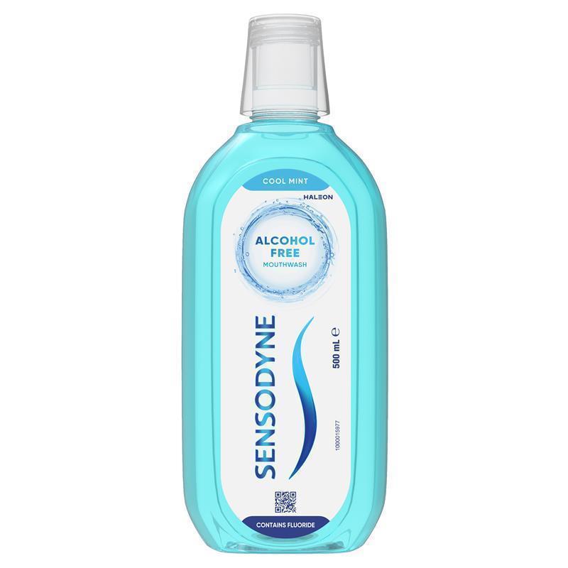 Sensodyne Sensitive Cool Mint Gentle Mouthwash 500 mL - GimmeNow