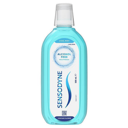 Sensodyne Sensitive Cool Mint Gentle Mouthwash 500 mL - GimmeNow