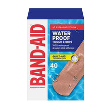 Band-Aid Tough Strips Waterproof 40