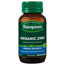 Thompson's Organic Zinc 180 Tablets