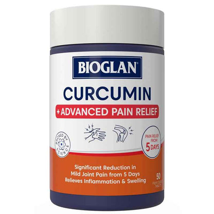 Bioglan Curcumin Advanced Pain Relief 50 Tablets