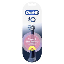 Oral B Power Toothbrush iO Clean and Gum Protect Refills Black 4 Pack