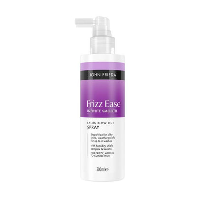 John Frieda Infinite Smooth Salon Blow-Out Spray 200ml