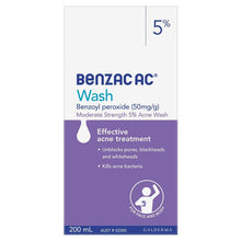 Benzac AC Wash 5% 200mL - GimmeNow