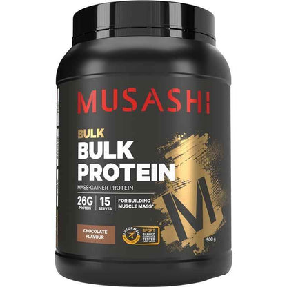 Musashi Bulk Protein Chocolate 900g