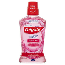 Colgate Plax Alcohol Free Antibacterial Mouthwash Gentle Mint 500mL
