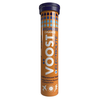 Voost Hydrate Orange Effervescent Tablets 20 Pack