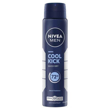 NIVEA MEN Cool Kick Aerosol Deodorant 72H Protection 250ml