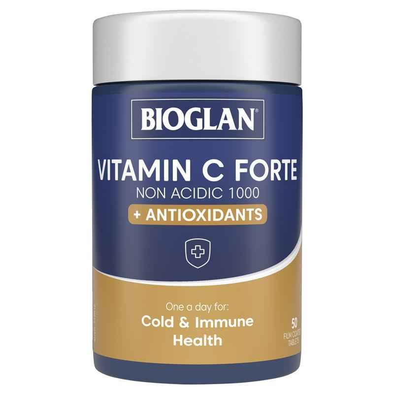 Bioglan One-a-Day Vitamin C Forte 1000mg 50 Tablets