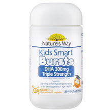 Nature's Way Kids Smart DHA 300mg Triple Strength 50 Soft Capsules