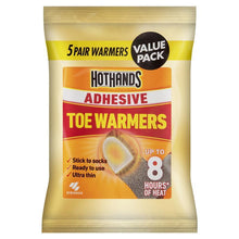 Hot Hands Toasti Toe Warmers 5 Pairs