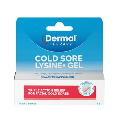 Dermal Therapy Cold Sore Lysine+ Gel 5g