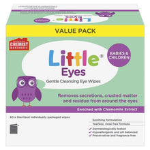 Little Eyes Cleansing Wipes 60 Exclusive Size - GimmeNow