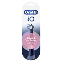 Oral B Power Toothbrush iO Clean and Gum Protect Refills Black 2 Pack