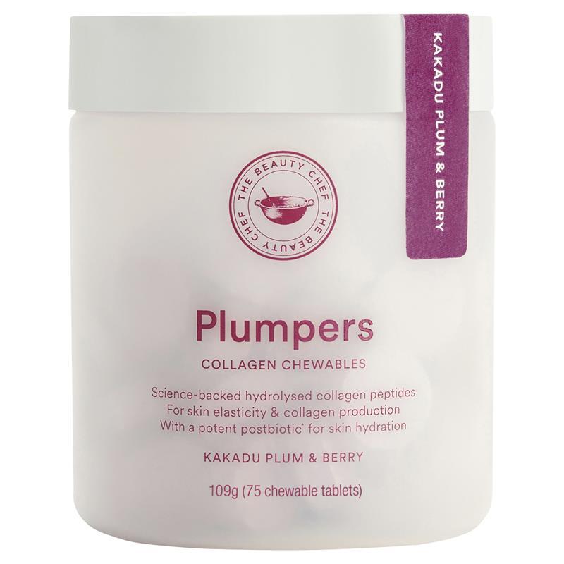 The Beauty Chef Plumpers Kakadu Plum Collagen Peptides 75 Chewable Tablets - GimmeNow
