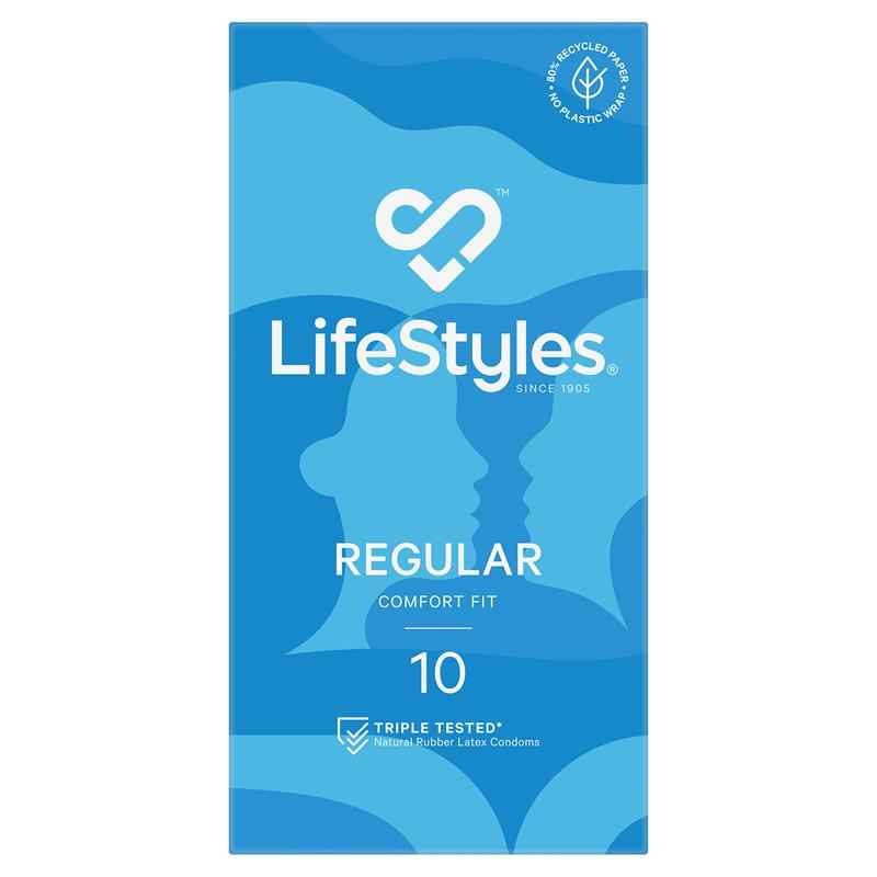 LifeStyles Condoms Regular 10 Pack