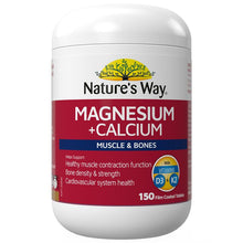 Nature's Way Magnesium Plus Calcium 150 Tablets