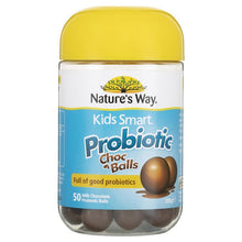 Nature's Way Kids Smart Probiotic 50 Choc Balls - GimmeNow