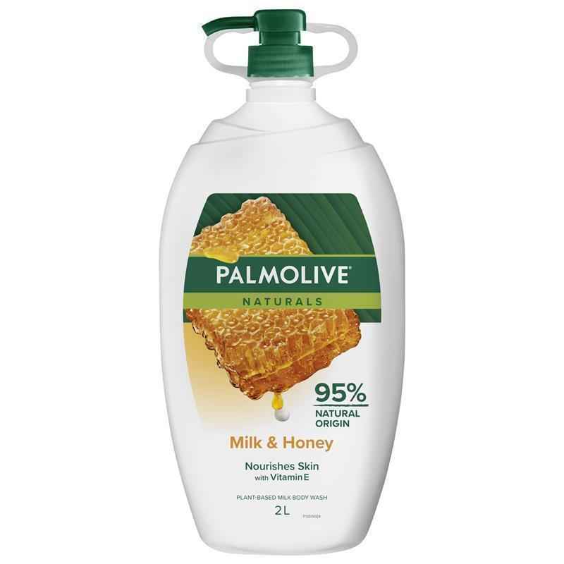 Palmolive Naturals Body Wash Milk & Honey 2L