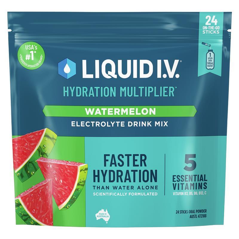 Liquid I.V. Hydration Watermelon 24 Sachets