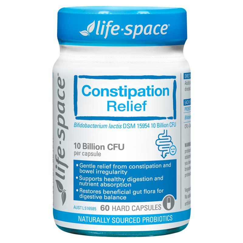 Life-Space Constipation Relief 60 Capsules
