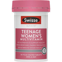 Swisse Teenage Ultivite Women's Multivitamin 60 Tablets - GimmeNow