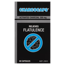 Charcocaps 200mg 60 Capsules - GimmeNow