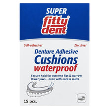 Fittydent Lower Denture Adhesive Cushions 15 Pack