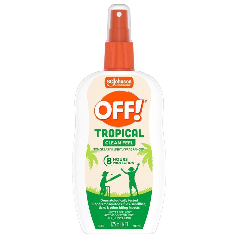 Off! Tropical Strength Insect Repellent Pump 175g