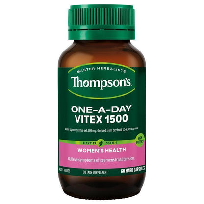 Thompson's One-A-Day Vitex 1500mg 60 Capsules