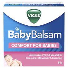 Vicks Baby Balsam Decongestant Chest Rub 50g - GimmeNow