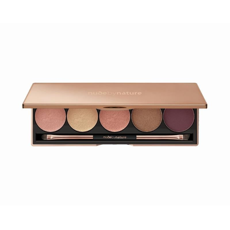 Nude By Nature Natural Illusion Eye Palette 02 Soft Rose