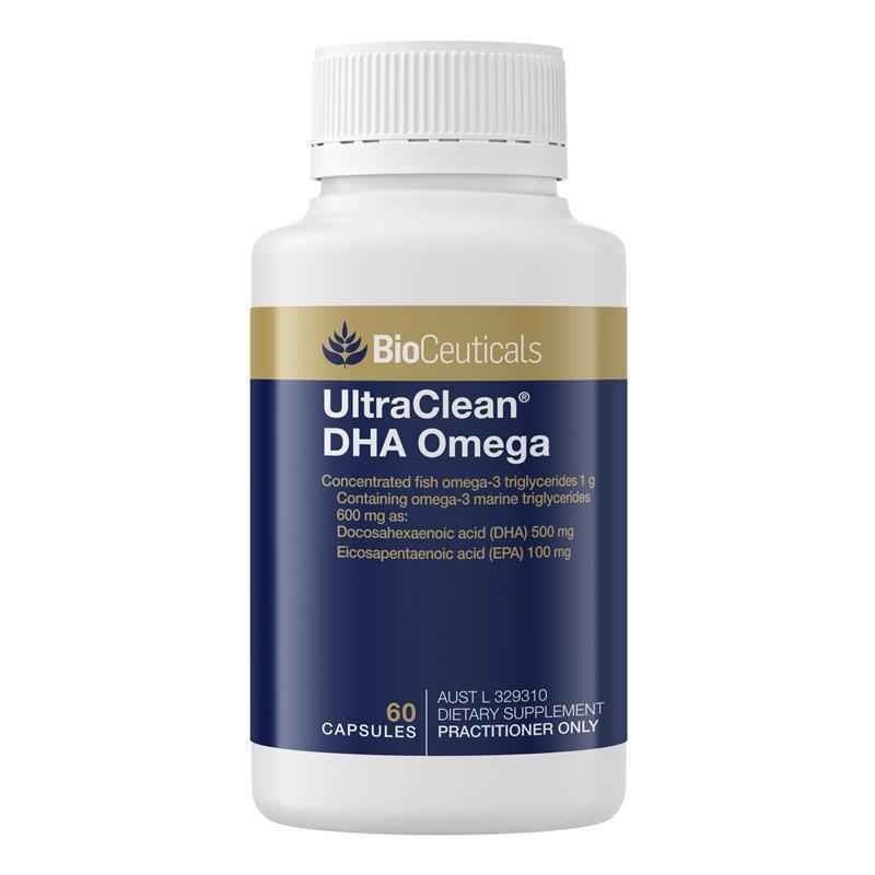 BioCeuticals UltraClean® DHA Omega 60 Capsules