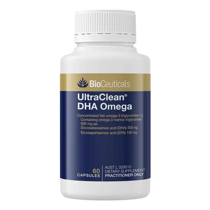 BioCeuticals UltraClean® DHA Omega 60 Capsules