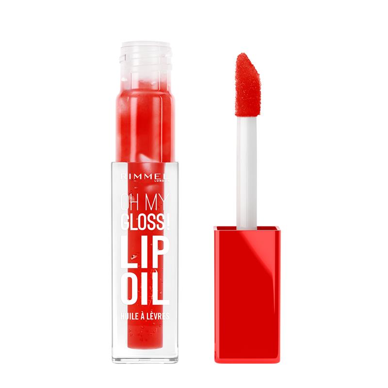 Rimmel Oh My Gloss! Lip Oil 004 Vivid Red