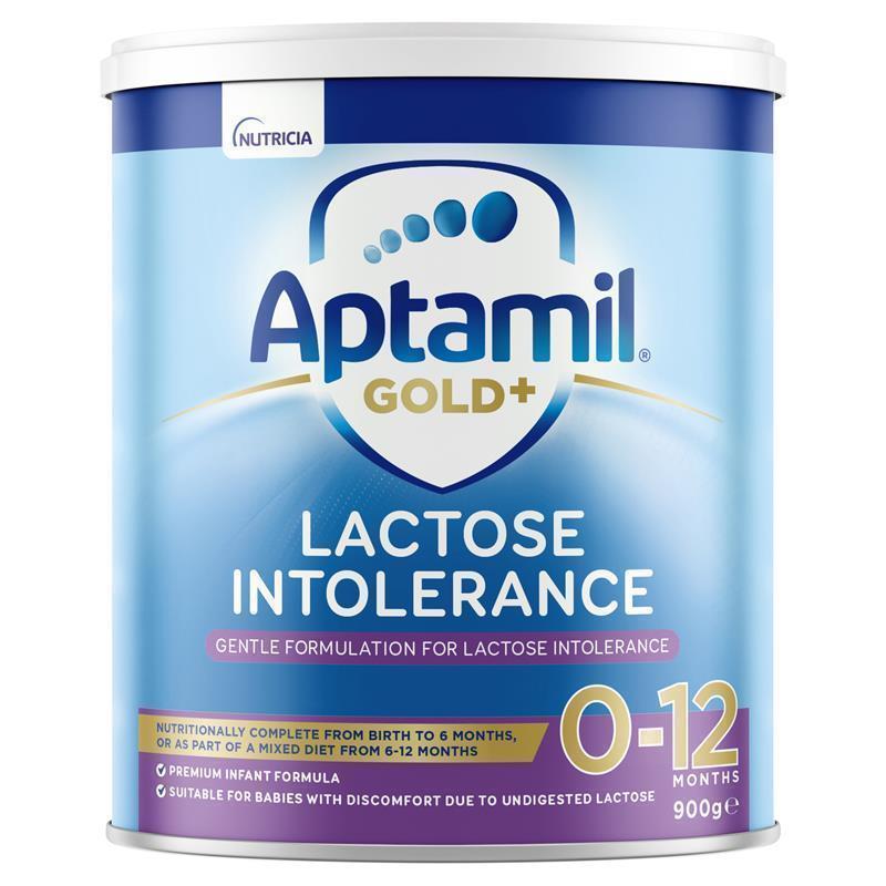 Aptamil Gold+ Lactose Intolerance Baby Infant Formula From Birth to 12 Months 900g